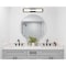Nuvo Canal LED Medium Vanity, Matte Black Finish, White Acrylic Lens 62/668 - alternate 3